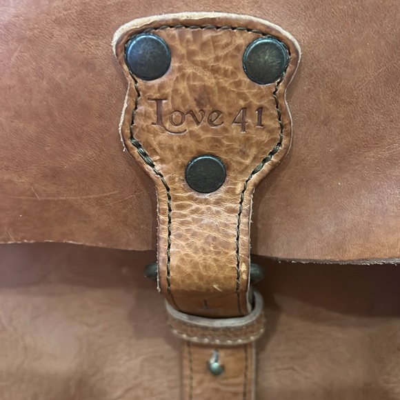 Love41 leather backpack - Picture 2 of 8